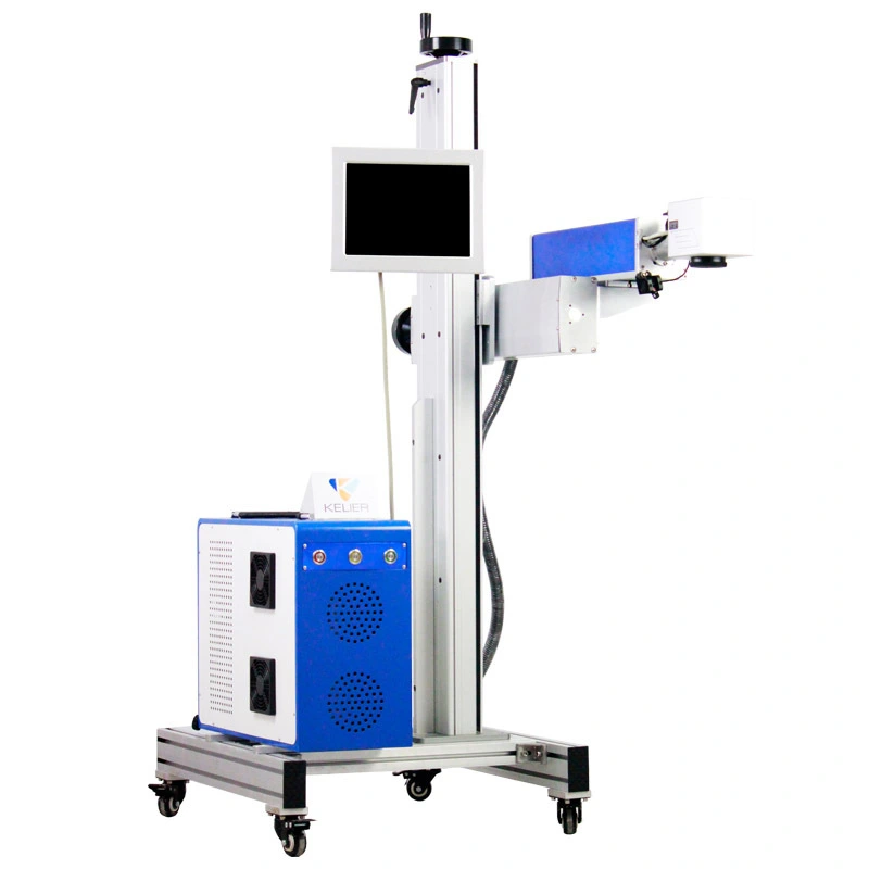 Kelier - machine for printing electronic on plastic laser optical fiber glasses frame marking laser machines Fiber laser marking machine 1