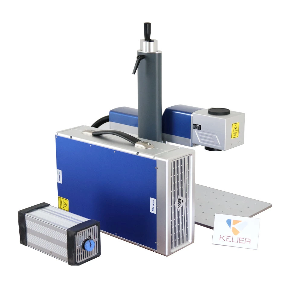 Kelier - 2020NEWS 10W 20W 30W Portable Mini Fiber Laser Marking Machine for Jewelry Ring Fiber laser marking machine 1