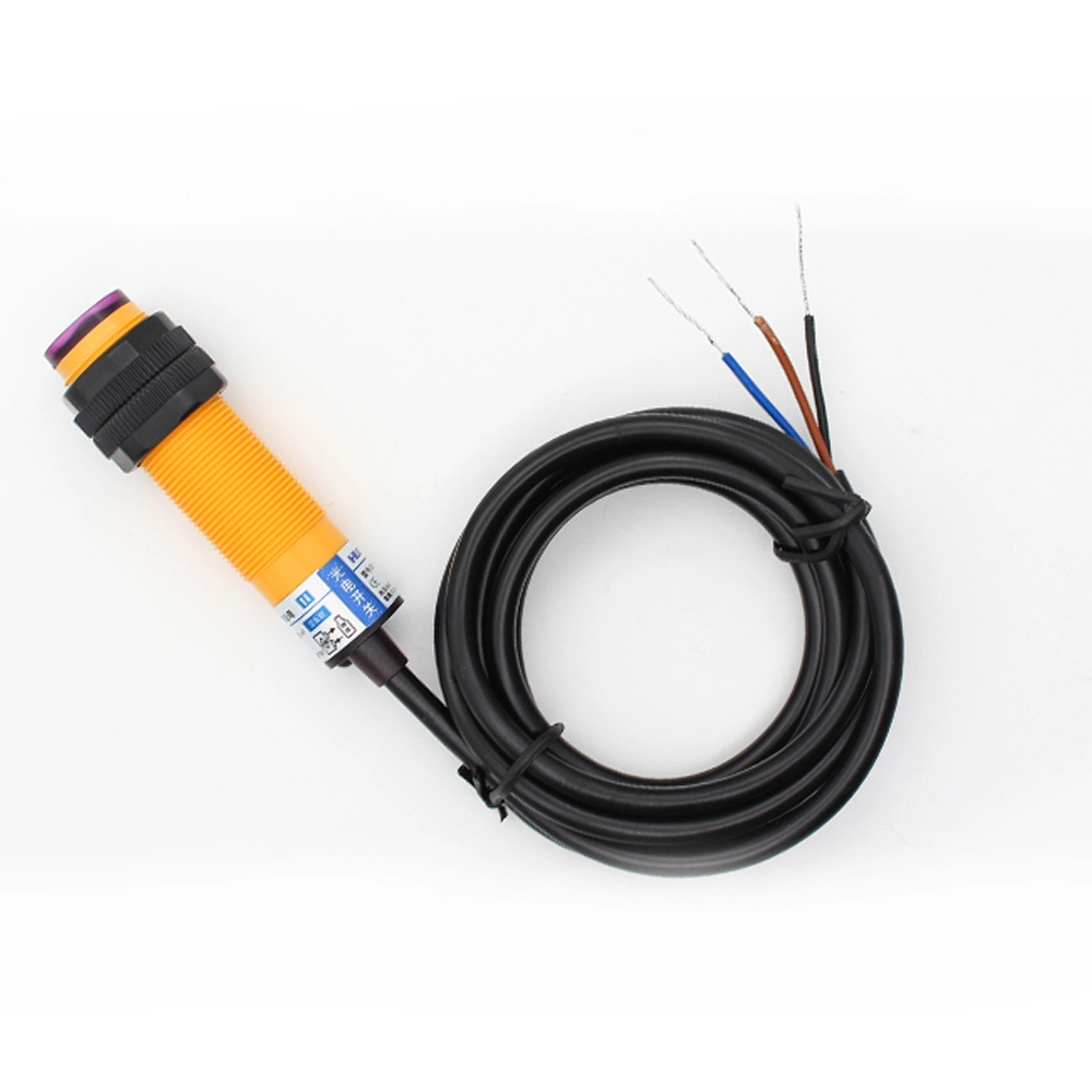 M18 Photoelectric switch 30cm adjustable detection distance diffuse sensor DC three wire NPN NO-Kelier 1