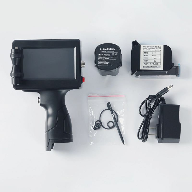 Kelier - TIJ2.5 INK cartridge hand jet printer ink 2588+ production line date printer Portable Handheld Inkjet Printer Non-standard customization 1