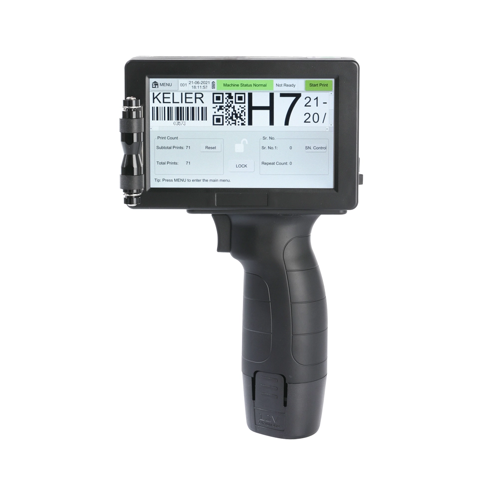 Kelier - Kelier portable handheld inkjet printer for QR code, barcode, variable data Non-standard customization 1