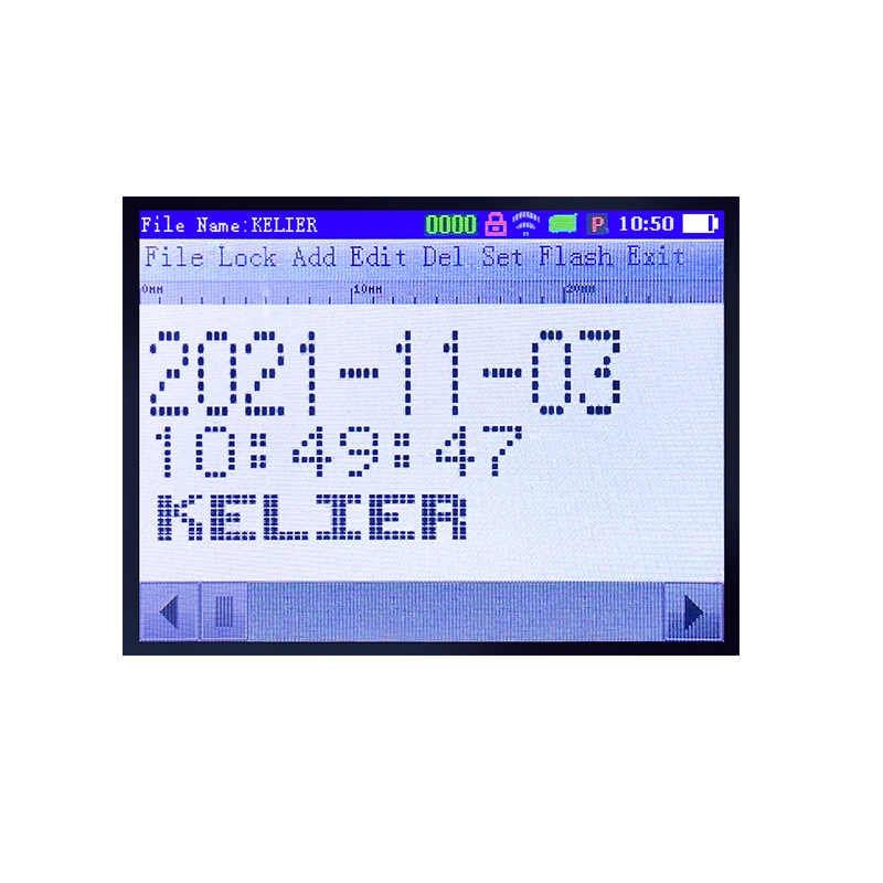 Kelier - Mini thermal printer mini production date printer bottle food packaging bag small inkjet printer Non-standard customization 1
