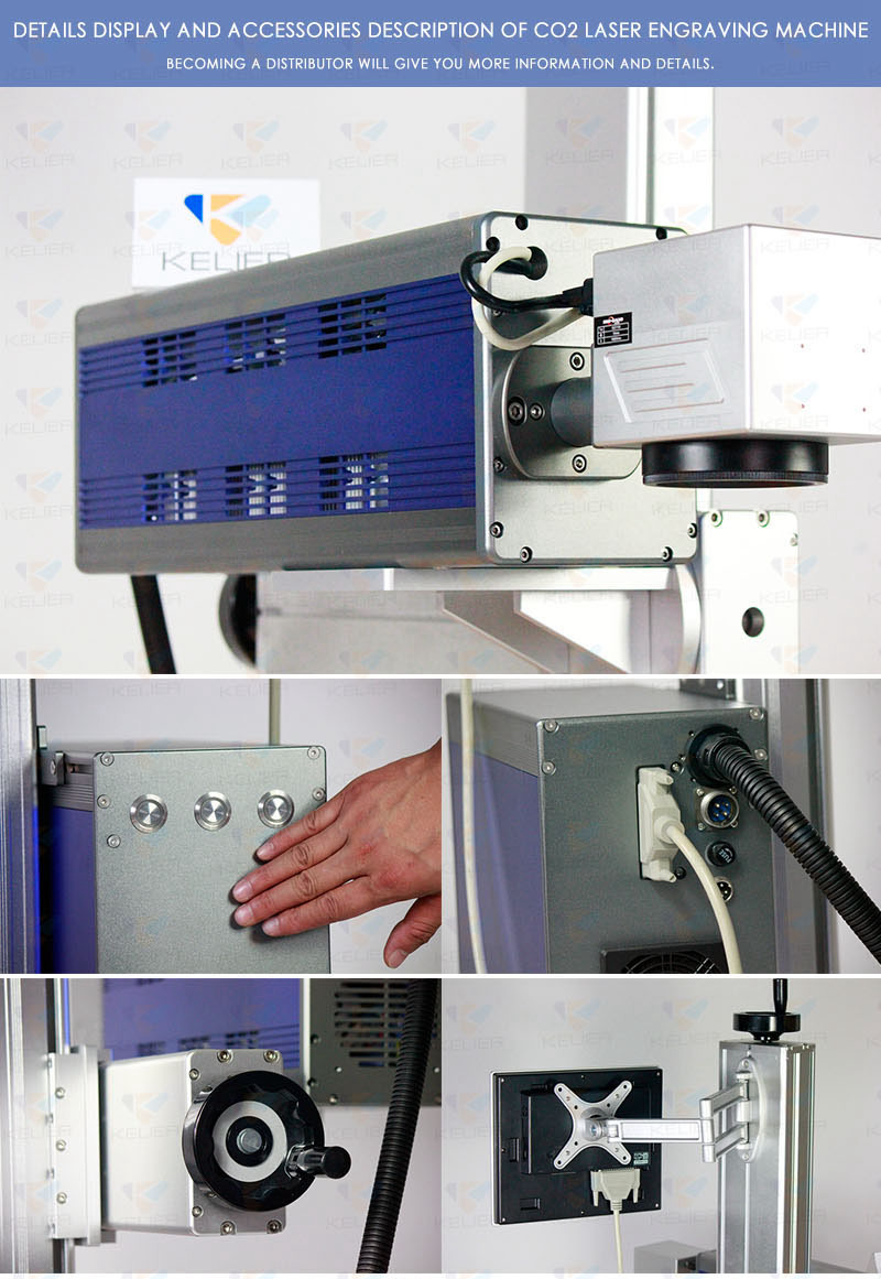 Highly efficient and stable marking industrial production CO2 Online Flying Laser Marking Machine FCF-3