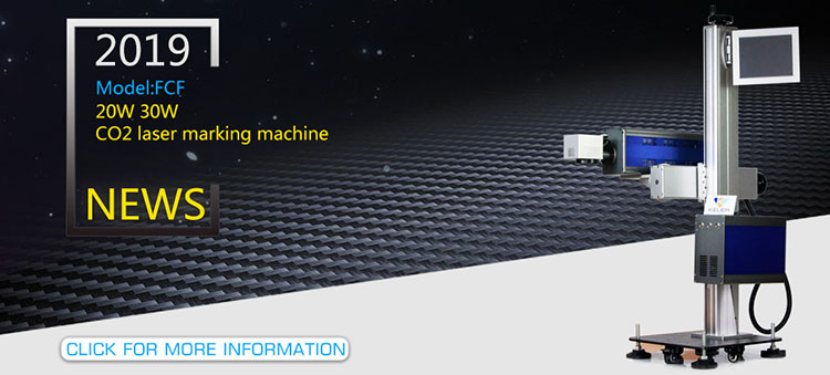 CO2 laser labels fly marker online flying fiber co2 conveyor belt laser marking printing machine for non-metal materials price