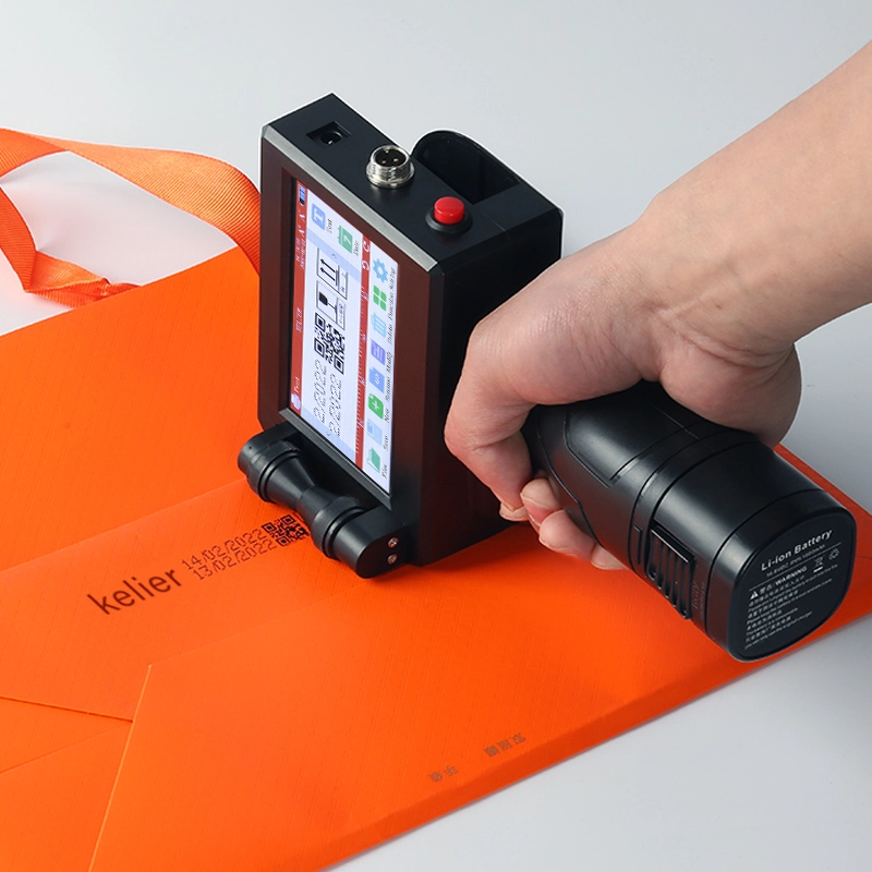 Kelier - KELIER H6 Plastic bag date printer Chinese factories mfg and exp date printer machine Non-standard customization 1