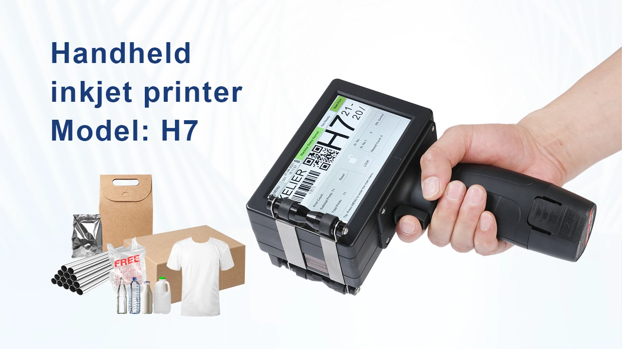 Customized Intelligent inkjet printer H7 color coding test manufacturers From China | Kelier 1