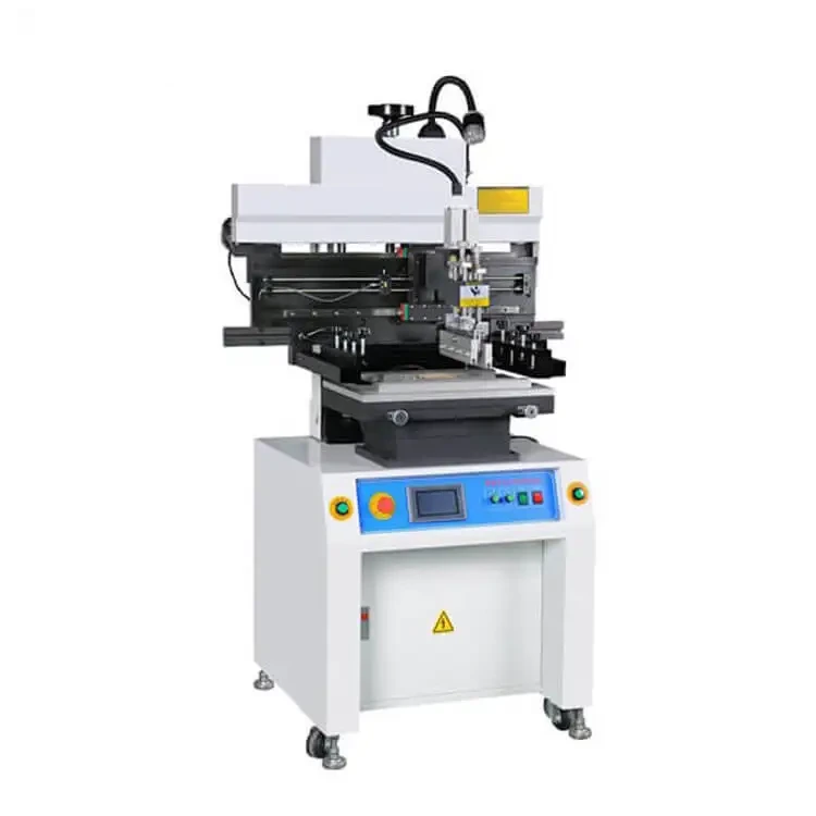 Impresora semiautomática de PCB SMT para pasta de soldadura 1