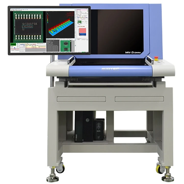 دستگاه بازرسی نوری خودکار Mirtec Mv-3l Desktop Aoi دوربین 2MP 5 1