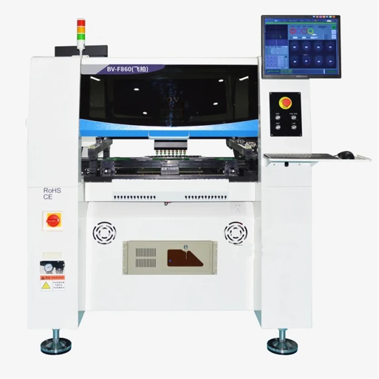 Manufacturer Electronic 8 Heads Smt Pick And Place Machine Led Pcb Making Machine 1