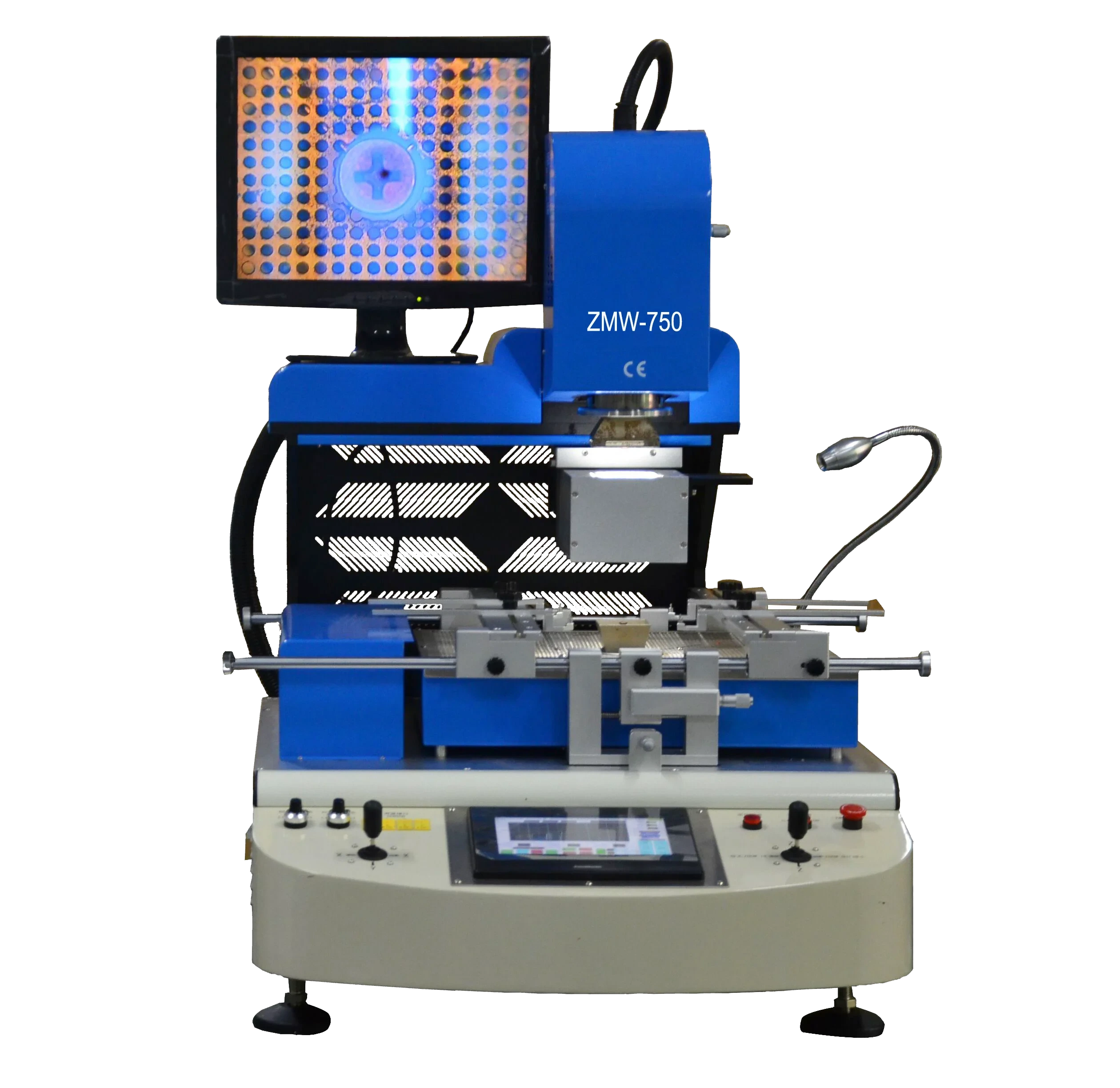 دستگاه تعمیر ایستگاه لحیم کاری کم هزینه Bga Rework Station Mw-750 Bga Rework Station Smt Smd 1