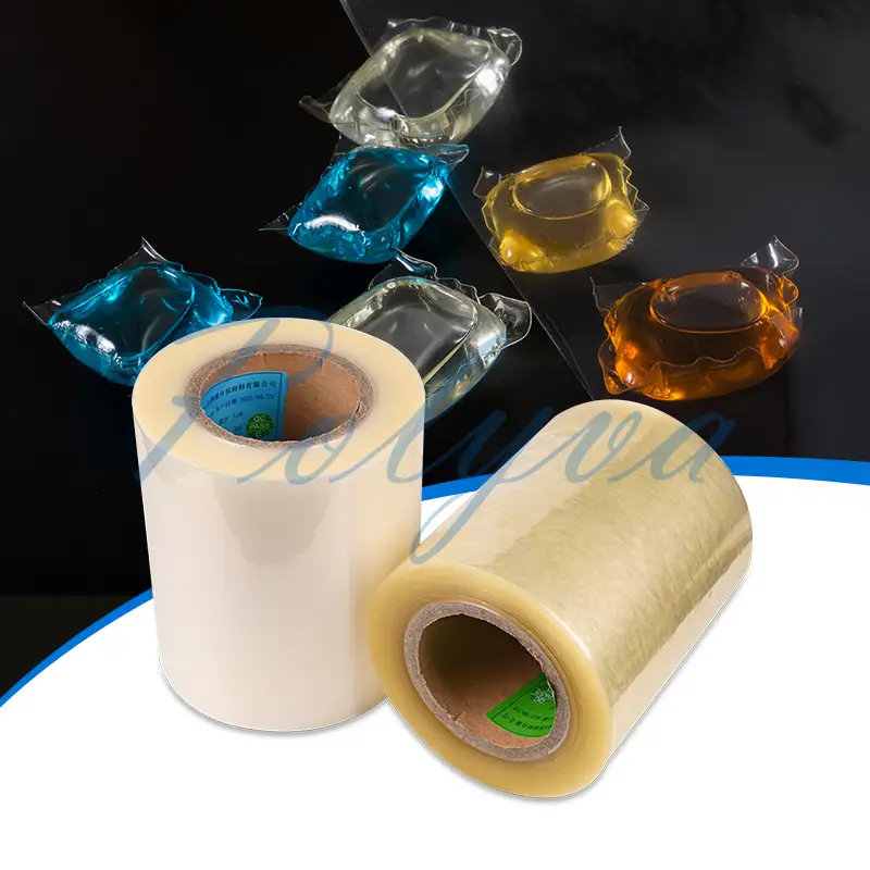 Polyvinyl alcohol film PVA cold water-soluble film for laundry capsules packing 1