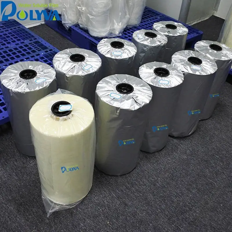 PVA Water Soluble Film Biodegradable Polyethylene Film LS Detergent China Factory 5