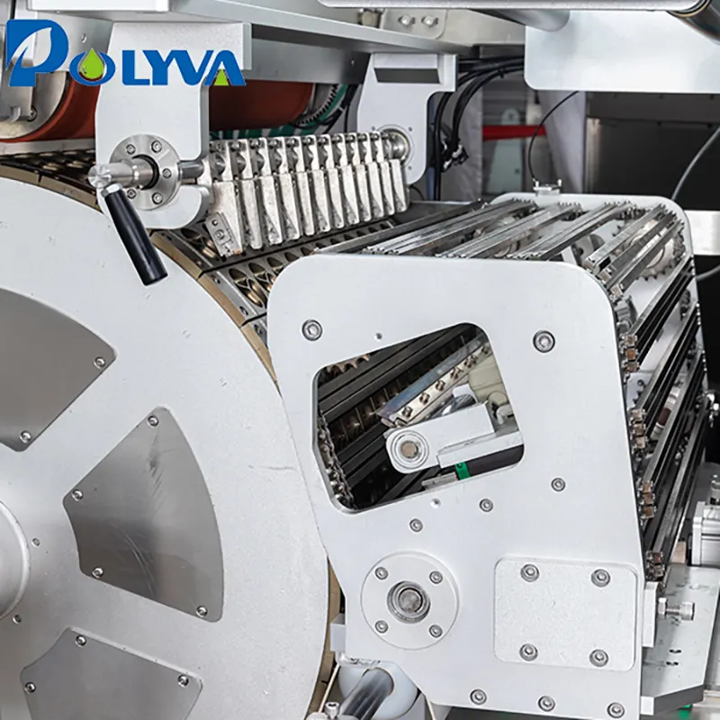 Water Soluble Pods Packaging Machine Water Soluble Film Packaging Detergent NZE530 for Sale 4