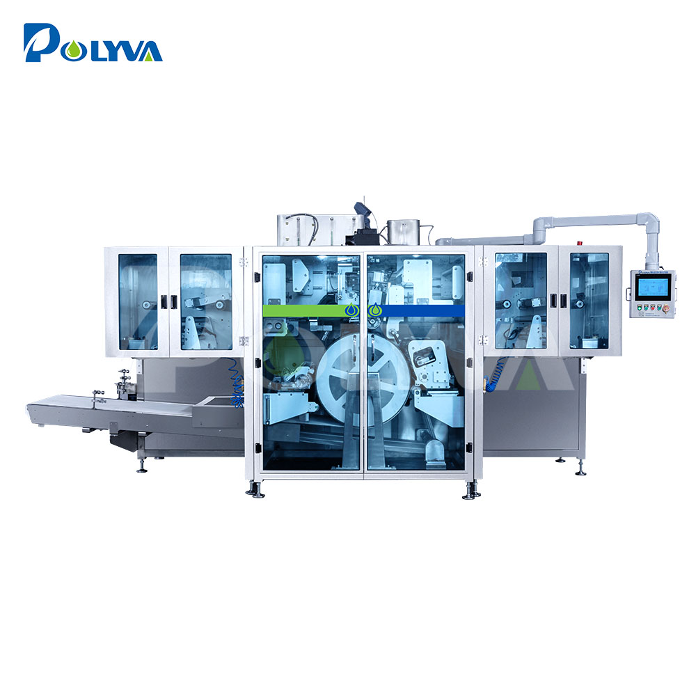 Pod Packaging Machine POLYVA NZF-660 High Speed Automatic Water-soluble Pods Packaging ...