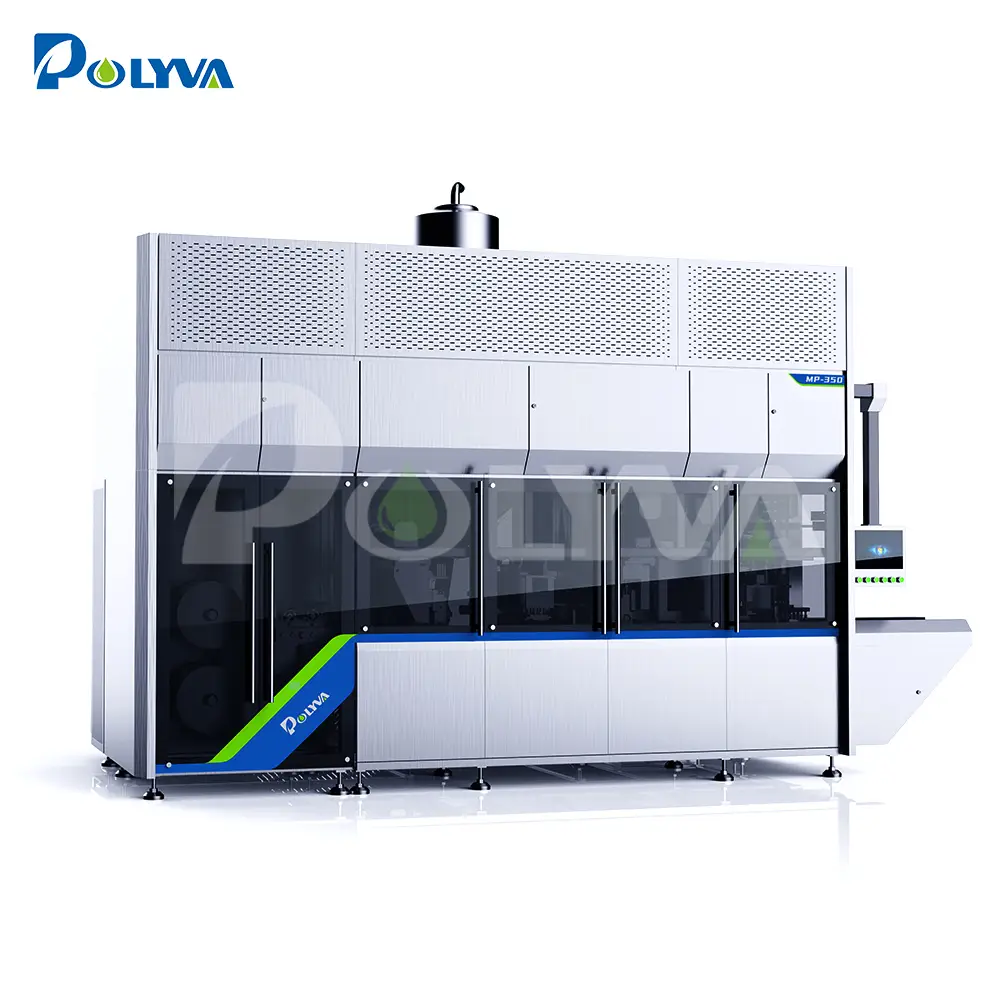 MP-350 POLYVA Flatbed High Speed Automatic Water-soluble Pods Packaging Machine 1