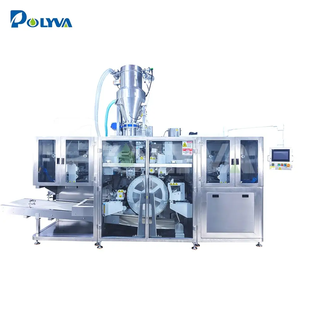 NZ-530 Polyva Powder laundry pods filling equipment high speed powder liquid mixing packaging machinery 1
