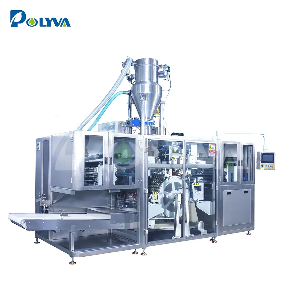 Water Soluble Plastic Packaging 4900×1900×2400mm Water Soluble Pods Packaging Machine Wholesale - POLYVA 3