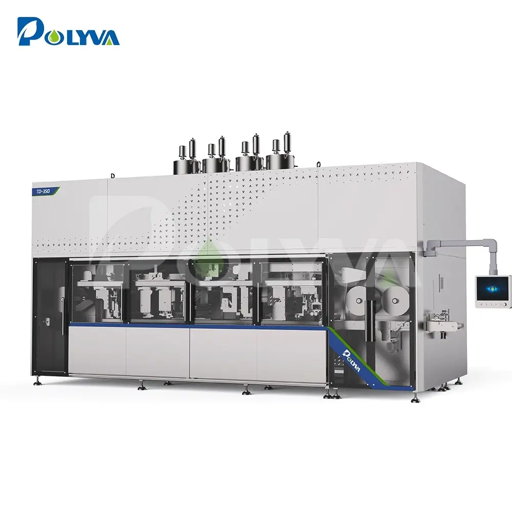 TD-350 POLYVA Flatbed High Speed Automastic 3D Water-soluble Pods Packaging Machine 1