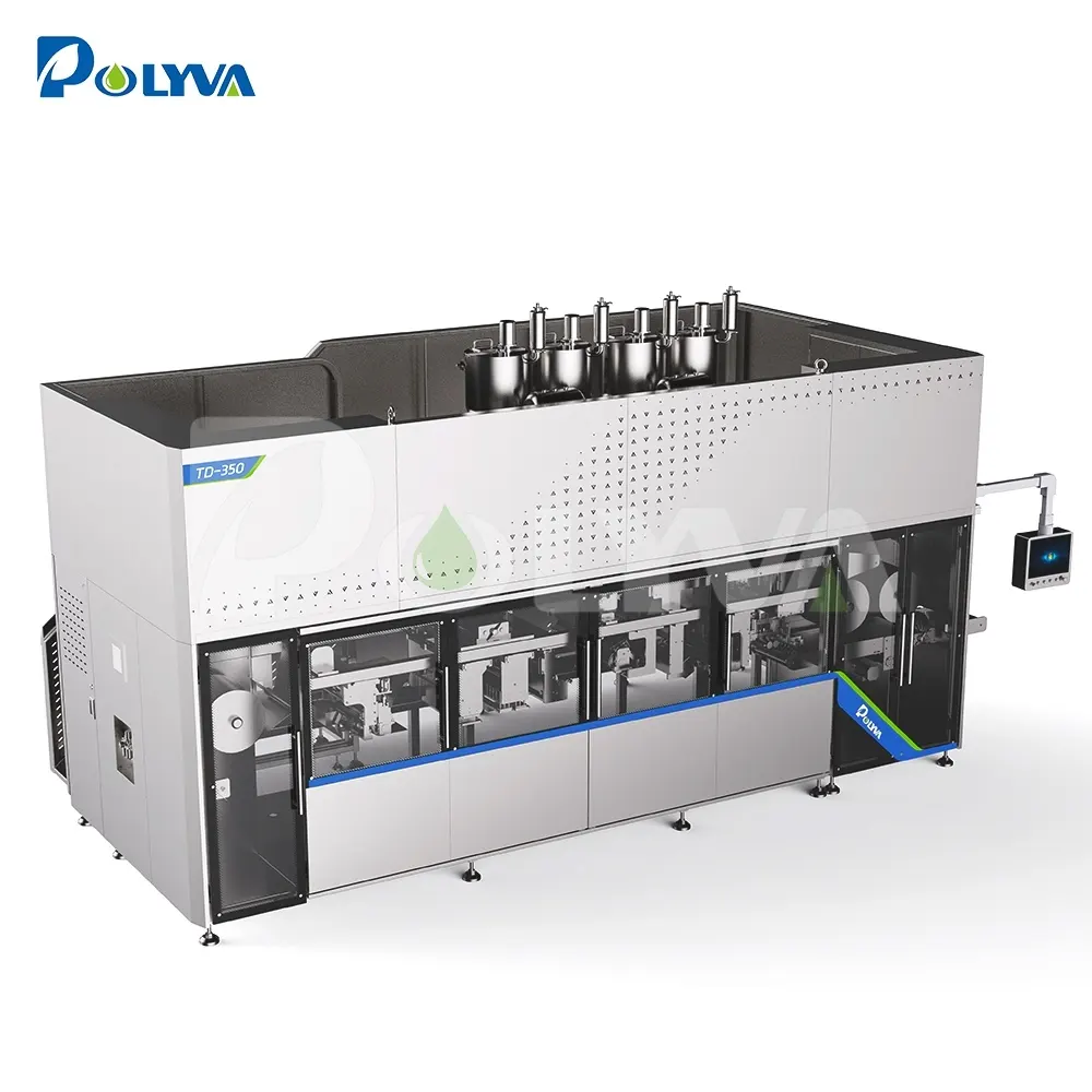 Dissolvable Packaging 28KW Water Soluble Pods Packaging Machine Wholesale - POLYVA 3
