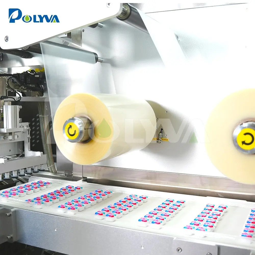 Dissolvable Packaging 28KW Water Soluble Pods Packaging Machine Wholesale - POLYVA 6