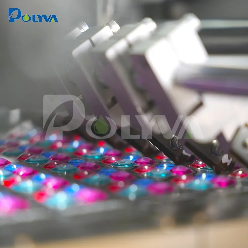 Dissolvable Packaging 28KW Water Soluble Pods Packaging Machine Wholesale - POLYVA 7