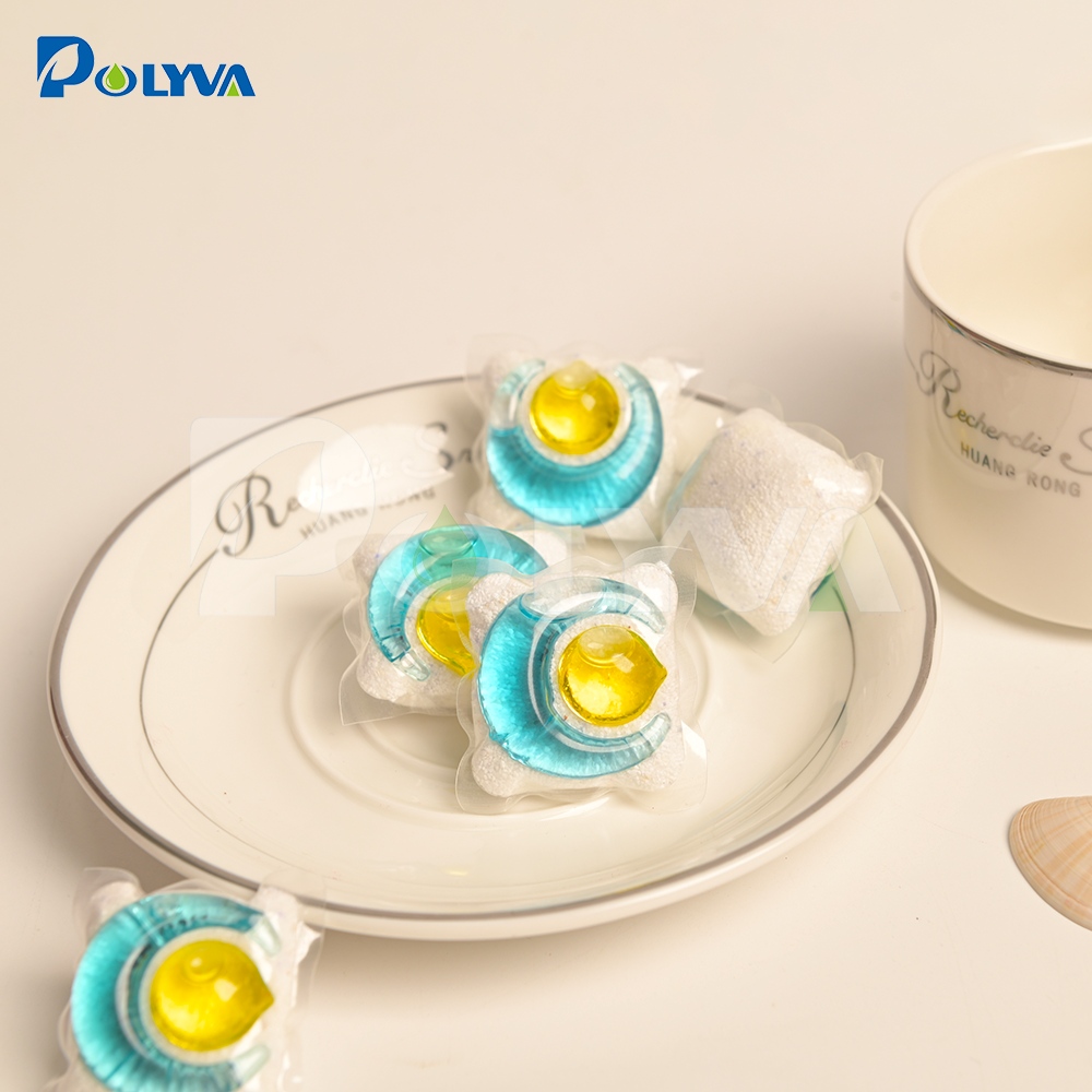 POLYVA OEM&ODM 3D Dishwasher Pods - Dishwashing Tablets Manufacturtuer(Customizable packaging) 6