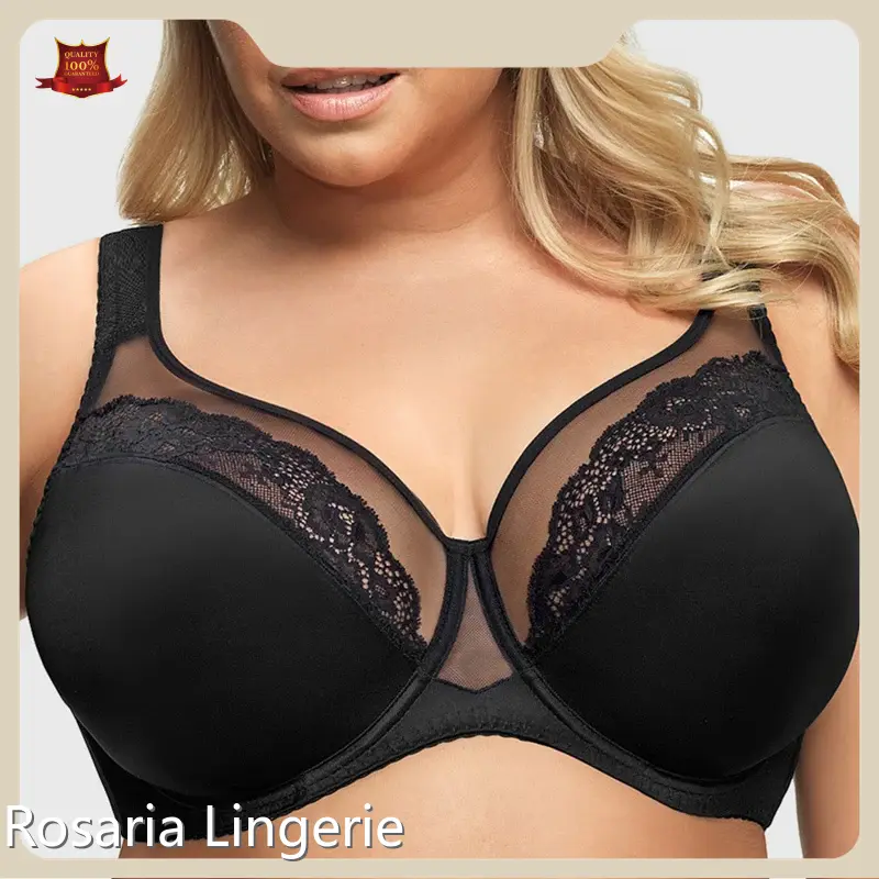 Padded Bralette Three Quarters(3/4 Cup) by Rosaria Lingerie 1