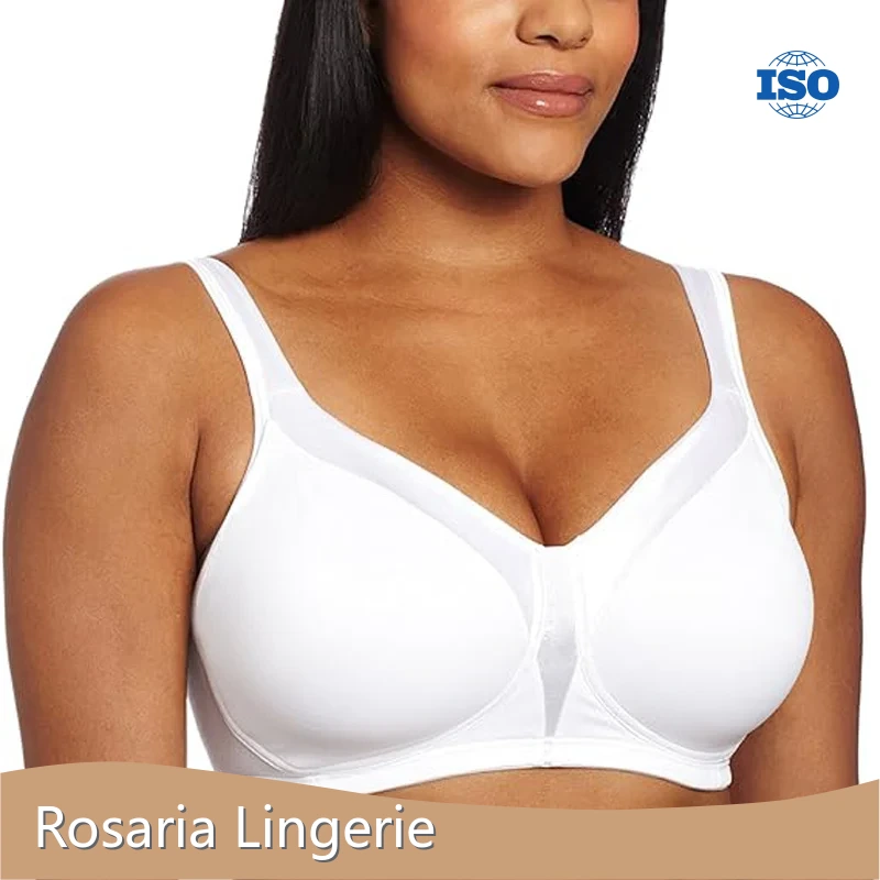 Cotton Bralette Wire Free - - Rosaria Lingerie 1