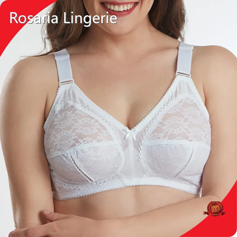 Soutiens-gorge en coton à bretelles réglables pour femmes par Rosaria Lingerie 1