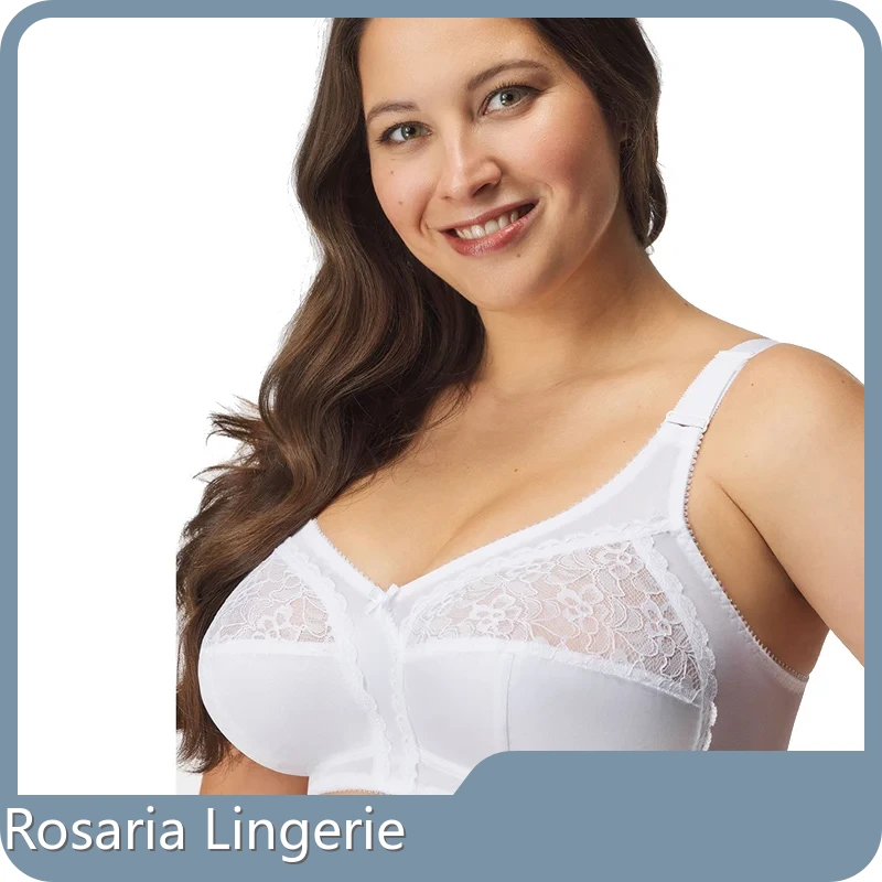 Cotton Bralette Spandex / Nylon - - Rosaria Lingerie 1
