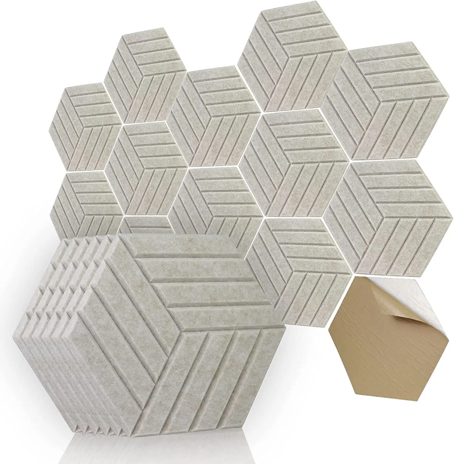 For Office Polyester Fiber Sound Absorption by Kunnuo Acoustic Panel 8