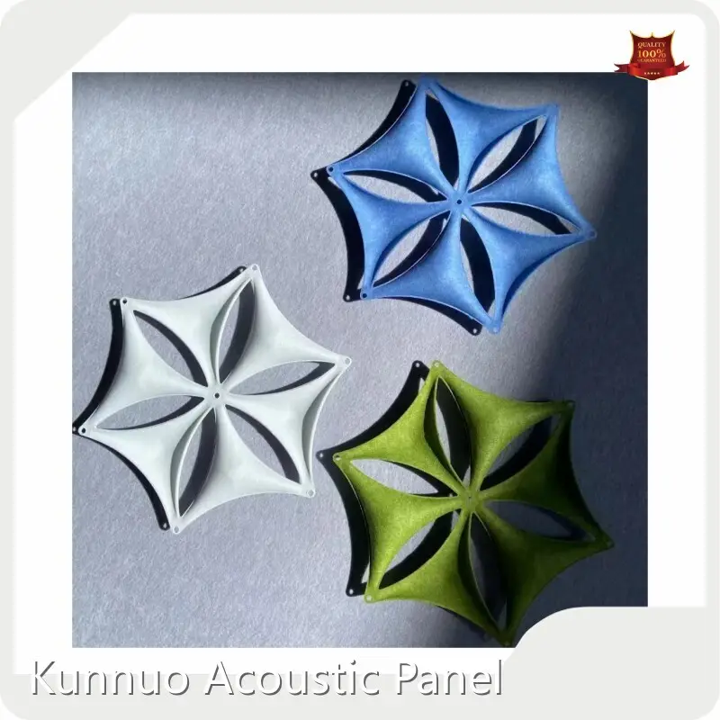 Kunnuo Acoustic Panel Polyester Fiber Acoustic Board Company 1