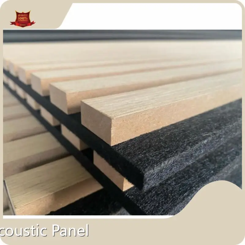 For House Acoustic Slat Wood Panels by Kunnuo Acoustic Panel 1