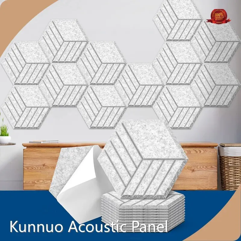 Polyester Fiber Sound Absorption - for Home Use - Kunnuo Acoustic Panel 1