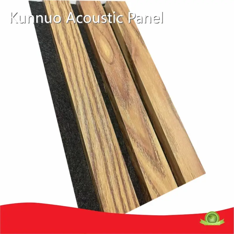 Kunnuo Acoustic Panel Polyester Fiber Board Polyester Fiber Boardfor Business 1