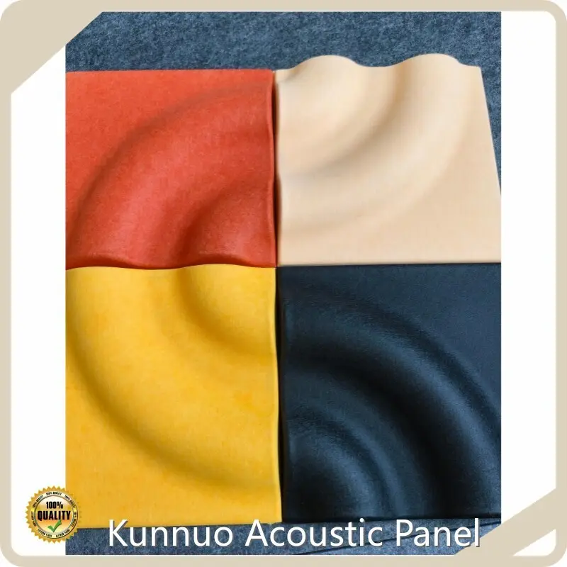 Kunnuo Acoustic Panel Polyester Fiber Acoustic Panel Polyester Fiber Acoustic Panelsupply 1