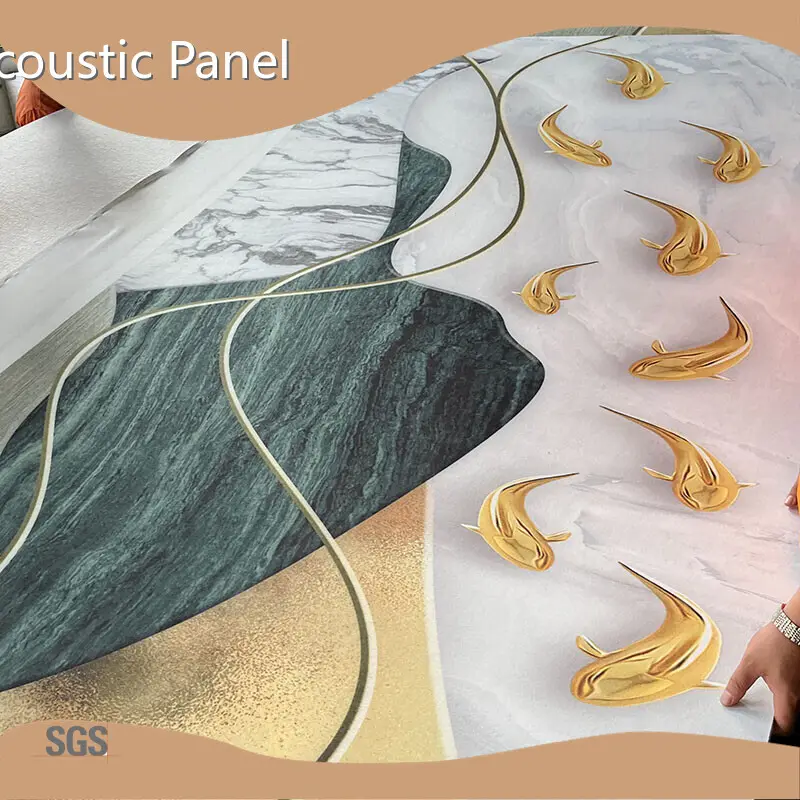 New Polyester Fiber Sound Absorption Polyester Fiber Sound Absorption Company 1