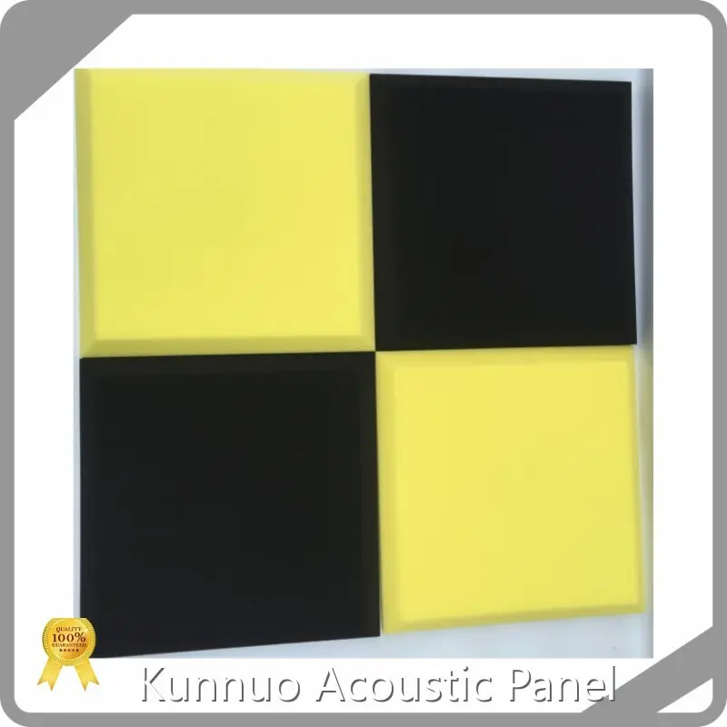 Kunnuo Acoustic Panel Polyurethane Foam Sound Absorber Factory 1