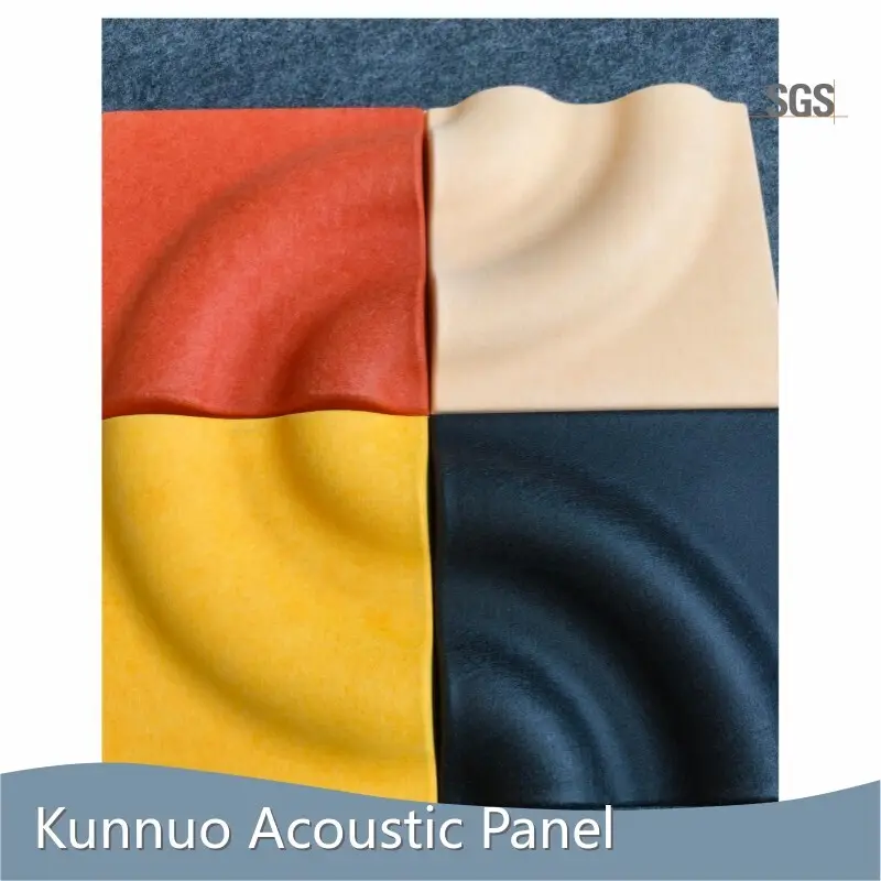 For Library Polyester Fiber Acoustic Panel by Kunnuo Acoustic Panel 1