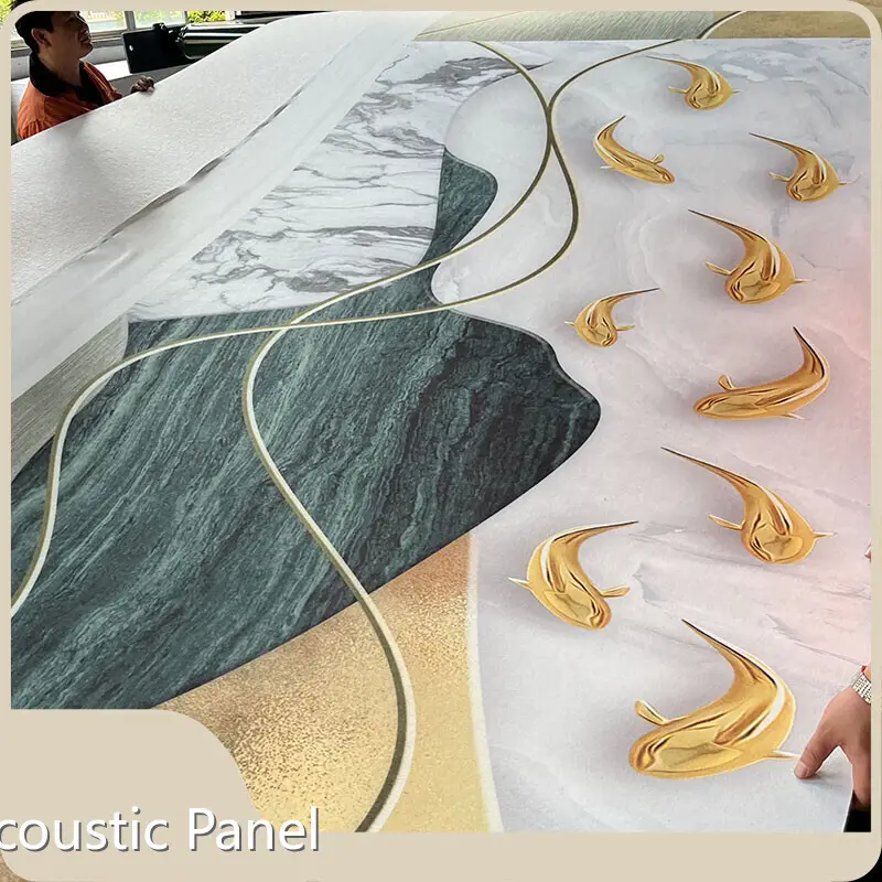 Polyester Fiber Sound Absorption - for House - Kunnuo Acoustic Panel 1