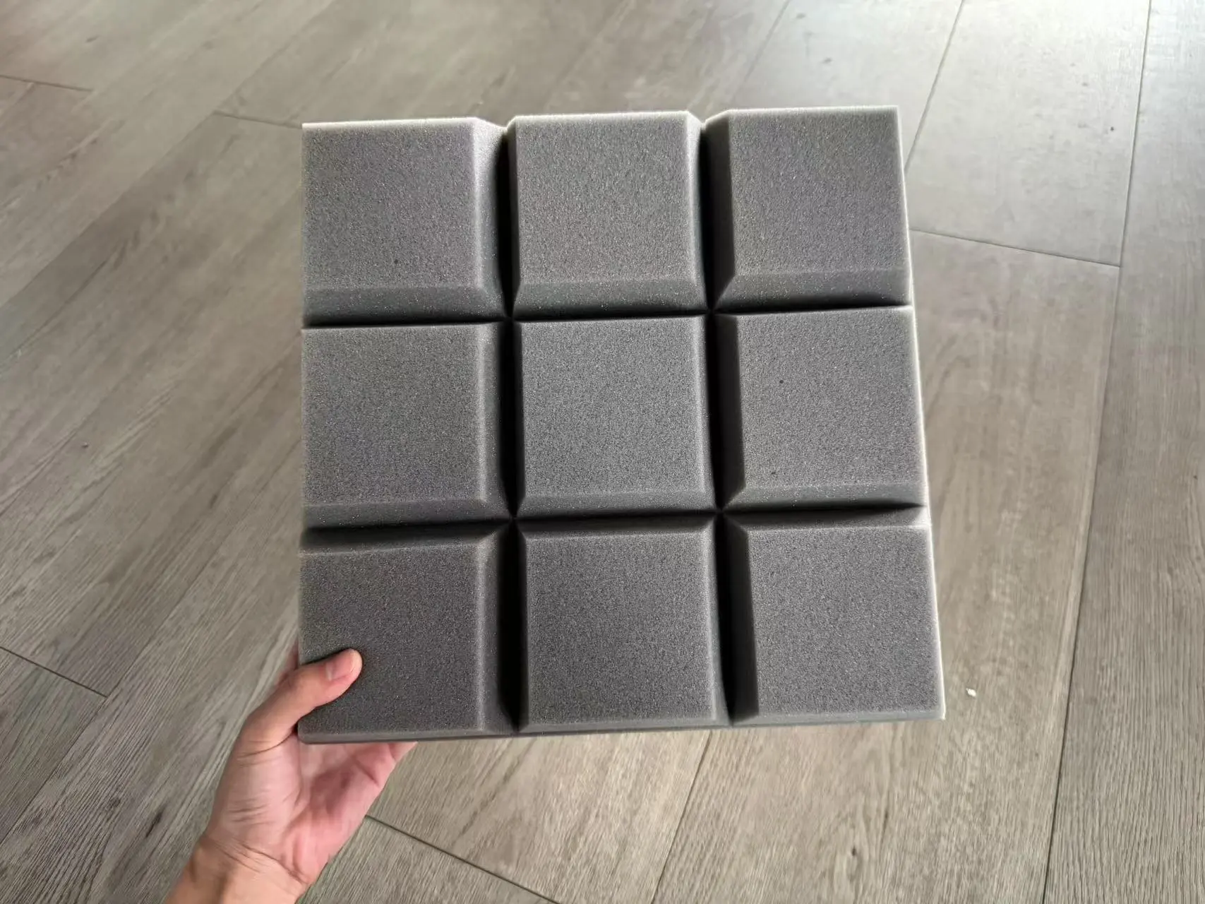 High-density square Acoustic Foam Panel 1