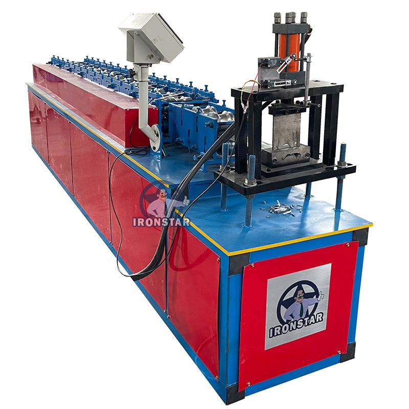IRONSTAR 85mm roller shutter door forming machine in GUYANA 1