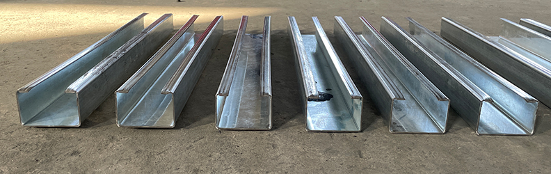 IRONSTAR 4 inch C purlin roll forming machine price in Mexico 4