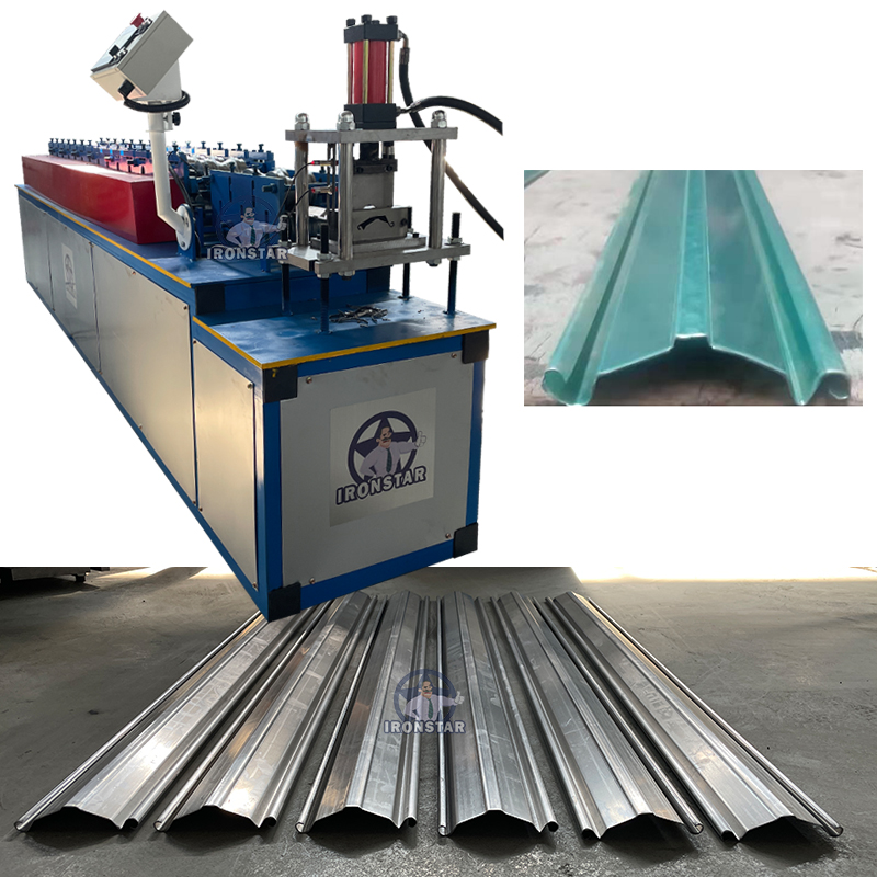 IRONSTAR rolling shutter door slat roll forming machine in Mexico 1