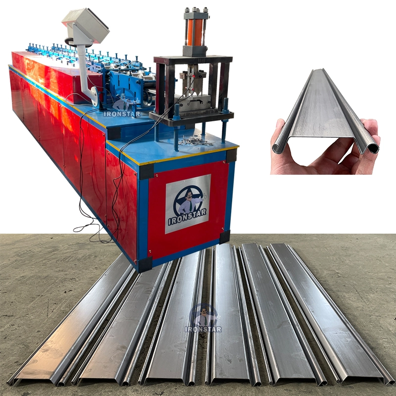IRONSTAR 100mm  roller shutter door slat roll forming machine in Indonesia 1