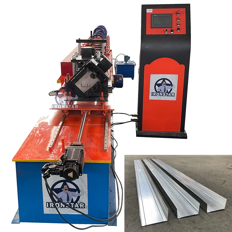 IRONSTAR fast speed 47MM U channel roll forming machine  in UAE 1