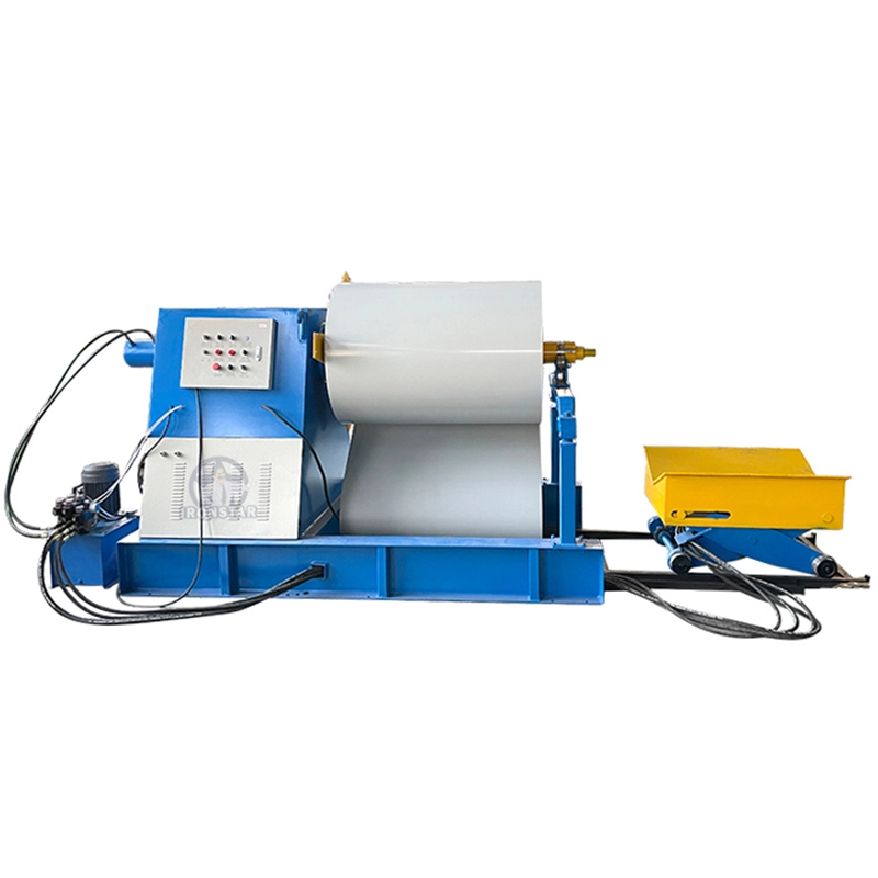 IRONSTAR 10 ton 1500mm hydraulic decoiler with coil car 1