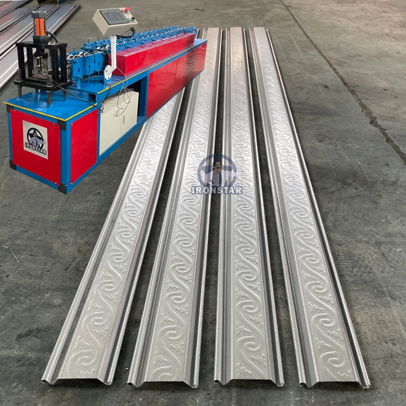 IRONSTAR 65mm rolling shutter door roll forming machine in Cambodia 1