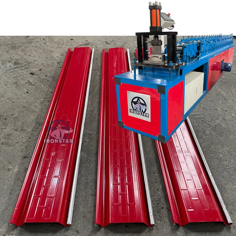 IRONSTAR 65mm shutter roll forming machine in Cambodia1 1