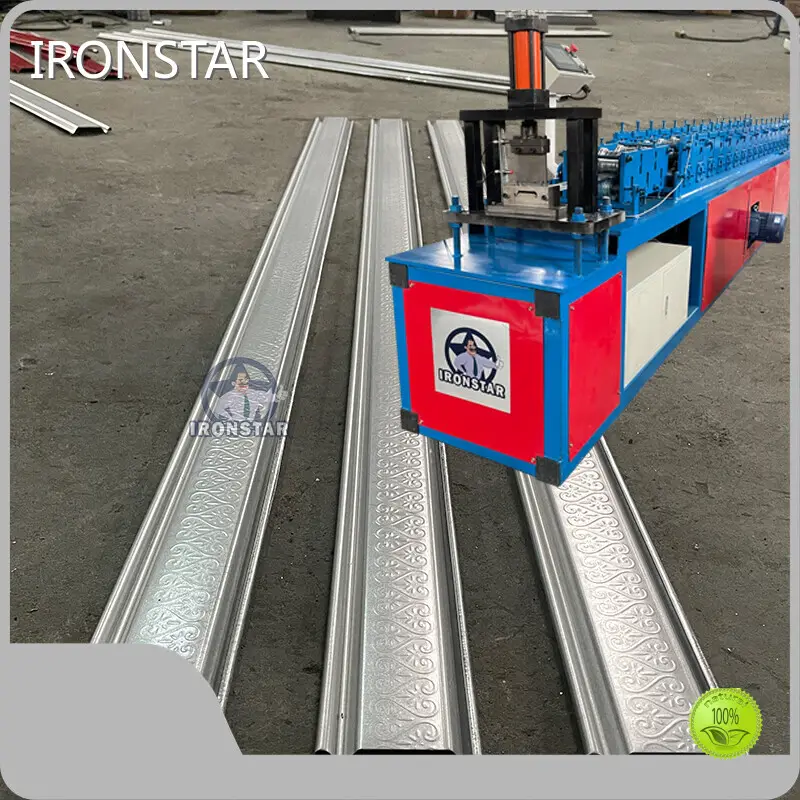 IRONSTAR Roller Door Roll Forming Machine 40 Working Daysmanufacturer 1